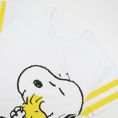 Women’s Short Sleeve T-Shirt Snoopy White