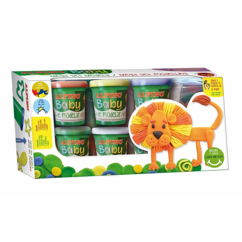 Modelling Clay Game Alpino Baby animals Multicolour