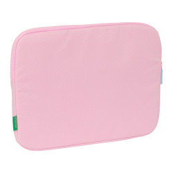 Laptop Cover Benetton Pink Pink 15,6'' 39,5 x 27,5 x 3,5 cm