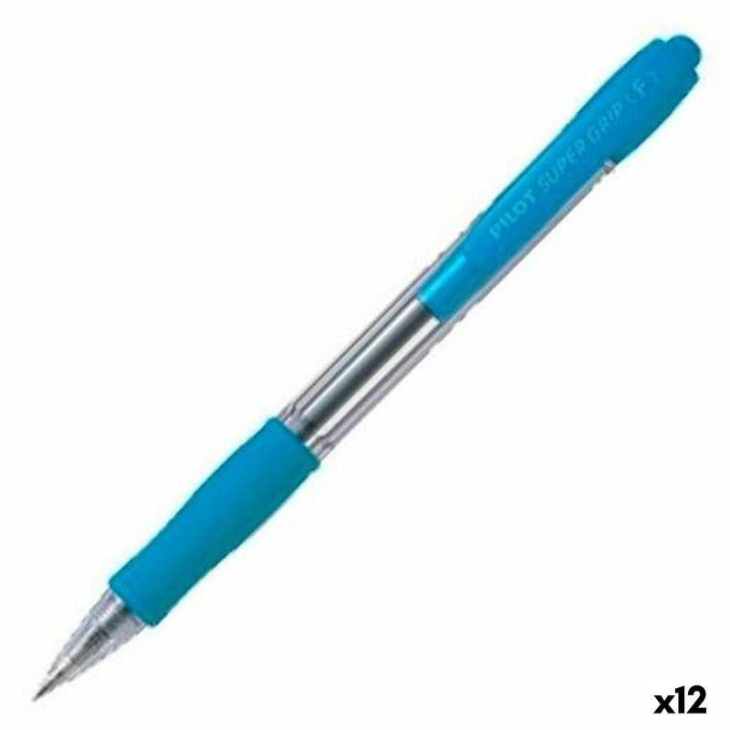 Pen Pilot Supergrip Blue 0,4 mm (12 Units)