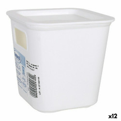 Storage Box Tontarelli Bella White 11,4 x 11,4 x 11,2 cm (12 Units)