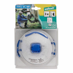 Mask Wolfcraft 4838000 Dust-resistant Filter FFP2 Valve