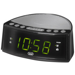 Alarm Clock Trevi RC 846 D Black/Grey