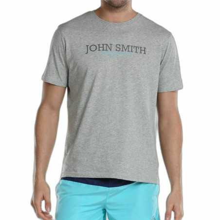 Men’s Short Sleeve T-Shirt John Smith Efebo Grey