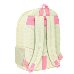 School Bag Glow Lab Magic flow Beige 30 x 46 x 14 cm