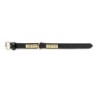 Dog collar Gloria Duna Black Golden (55 x 2.5 cm)