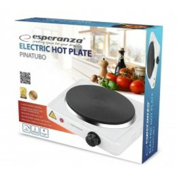 Electric Hot Plate Esperanza EKH002W White Black