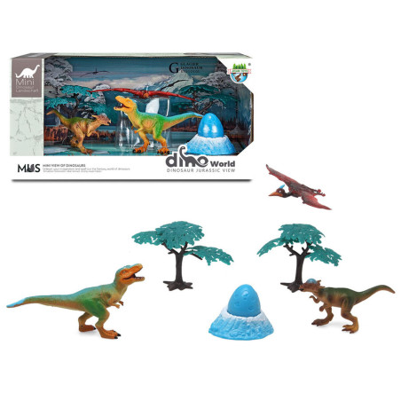 Set of Dinosaurs 36 x 18 cm