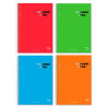 Set of exercise books Pacsa Superblock Extra 4 Pieces Multicolour A4 120 Sheets