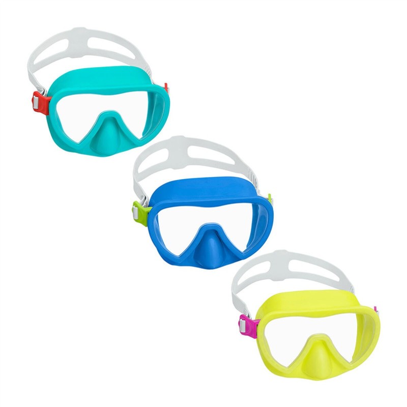 Diving mask Bestway Children's White Multicolour