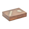 Set of 3 Board Games DKD Home Decor 17 x 12 x 3,5 cm