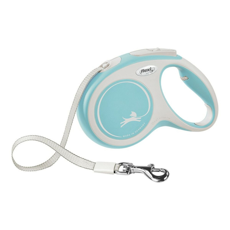 Dog Lead Flexi NEW COMFORT Light Blue XS size