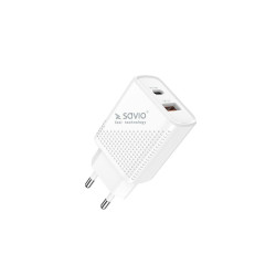 Wall Charger Savio LA-05 White 18 W