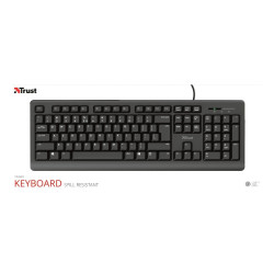 Keyboard Trust 23880 Black English EEUU QWERTY