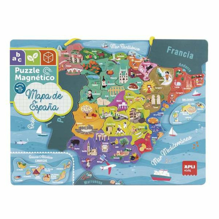 Puzzle Apli Spain Magnetic 50 Pieces