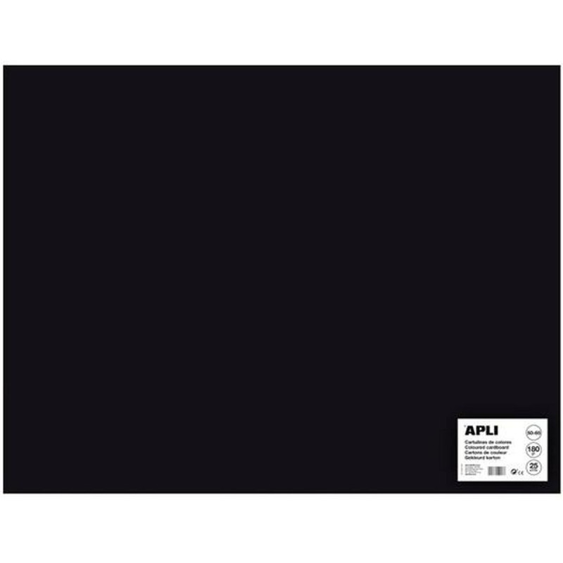 Cards Apli 14279 Black 50 x 65 cm