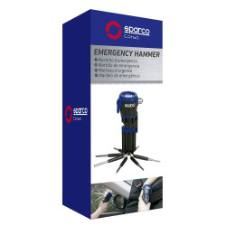 Emergency hammer Sparco SPCT166 30 Lm Black/Blue Multi-use