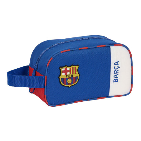 School Toilet Bag F.C. Barcelona Blue Maroon Sporting 26 x 15 x 12 cm