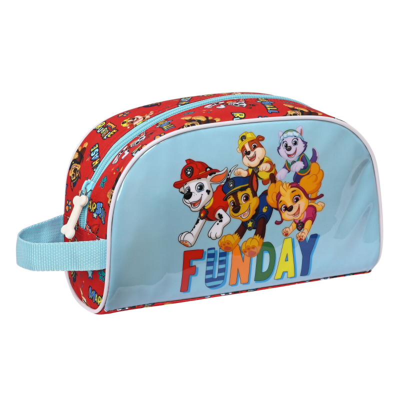 School Toilet Bag The Paw Patrol Funday Blue Red 26 x 16 x 9 cm