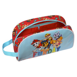 School Toilet Bag The Paw Patrol Funday Blue Red 26 x 16 x 9 cm