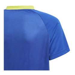 Children's Short Sleeved Football Shirt Adidas Predator Inspired Blue