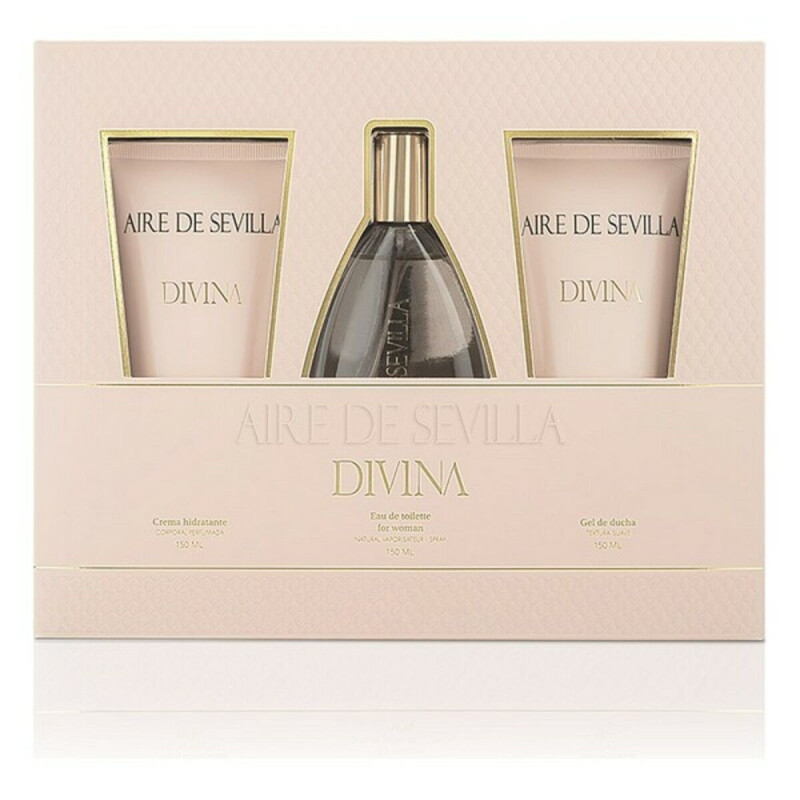 Women's Perfume Set Divina Aire Sevilla 3 Pieces (3 pcs)