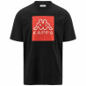 Men’s Short Sleeve T-Shirt Kappa Ediz CKD Black