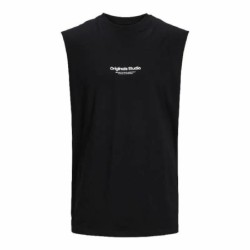 Men's Sleeveless T-shirt Jack & Jones  Jovesterbro Black