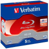 Blu-ray BD-RE Verbatim Datalife 5 Units 25 GB 6x