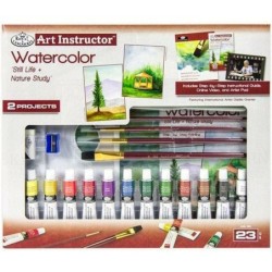 Watercolour paint set Royal & Langnickel Art Instructor 23 Pieces