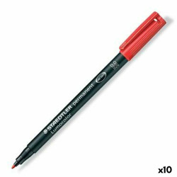 Permanent marker Staedtler Lumocolor 317-2 M Red (10 Units)