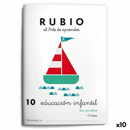 Early Childhood Education Notebook Rubio Nº10 A5 Spanish (10 Units)