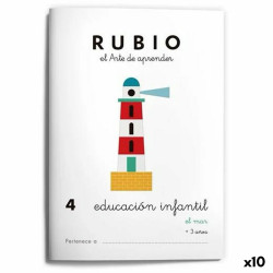 Early Childhood Education Notebook Rubio Nº4 A5 Spanish (10 Units)