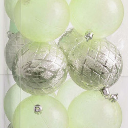 Christmas Baubles Green 8 x 8 x 8 cm (20 Units)