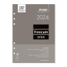 Diary Refill Finocam Open R1097 2024 White 15,5 x 21,5 cm