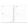 Diary Refill Finocam Open R1097 2024 White 15,5 x 21,5 cm