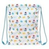 Backpack with Strings Baby Shark Surfing Blue White 26 x 34 x 1 cm