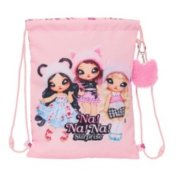 Backpack with Strings Na!Na!Na! Surprise Fabulous Pink 26 x 34 x 1 cm