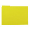 Subfolder Elba Name tab Yellow Din A4 50 Pieces