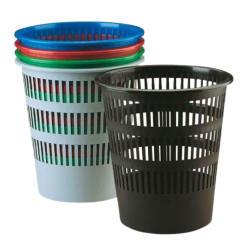 Rubbish bin Faibo Multicolour polypropylene 12 L (9Units)