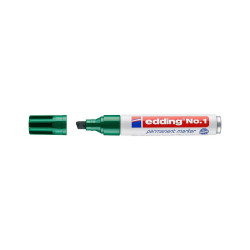 Permanent marker Edding Nº1 Green (10 Units)