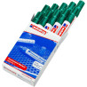 Permanent marker Edding Nº1 Green (10 Units)