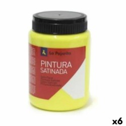 Tempera La Pajarita Lemon L-01 6 Pieces Satin finish School Yellow