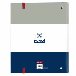 Ring binder Munich College Replacement (100 Sheets) Multicolour A4