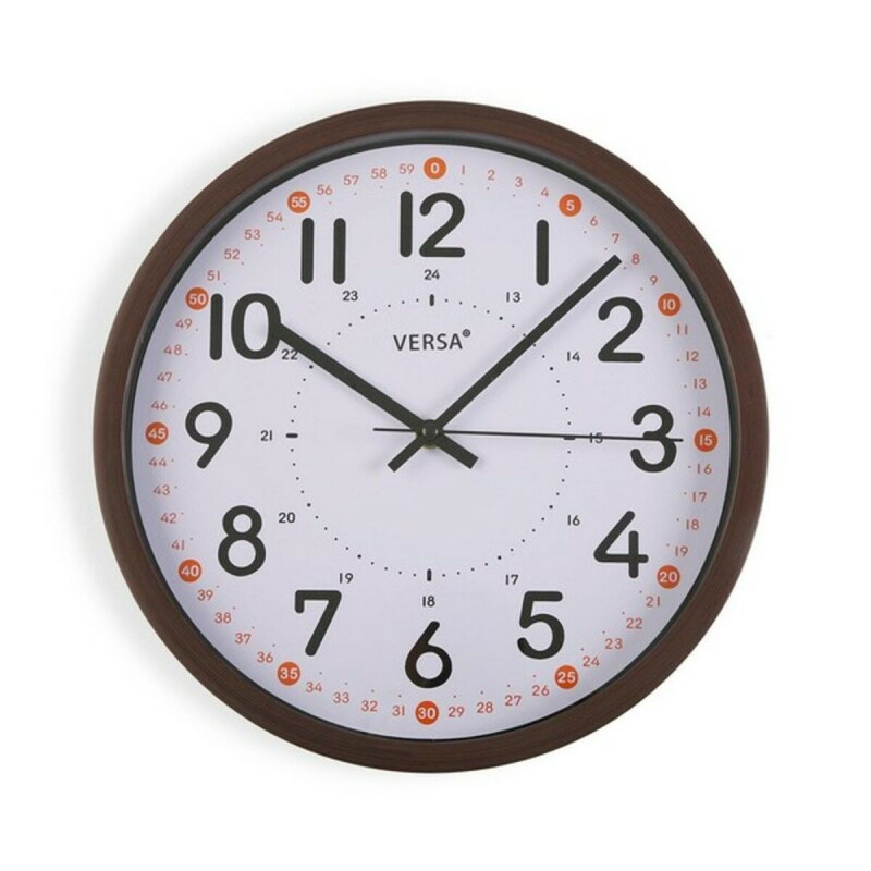 Wall Clock Plastic (4 x 30,5 x 30,5 cm)