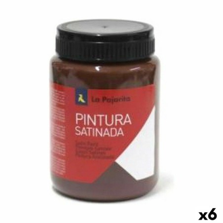 Tempera La Pajarita L-32 6 Pieces Brown School Satin finish