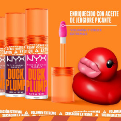 Lip-gloss NYX Duck Plump Brick of time 6,8 ml