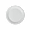 Plate set Algon Disposable White Cardboard 18 cm (36 Units)