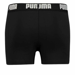 Boys Swim Shorts Puma Swim Logo Black