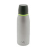 Travel thermos flask JATA 919 Grey Metal Stainless steel Plastic 750 ml